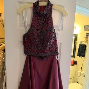 Sherri Hill two piece dress